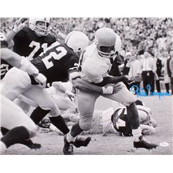 Gale Sayers Signed Kansas Jayhawks 16x20 Photo (JSA COA)