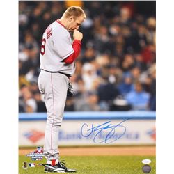 Curt Schilling Signed Boston Red Sox 16x20 Photo (JSA COA)