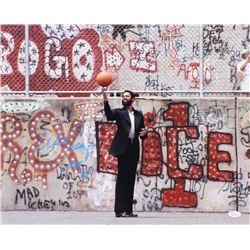 Walt Frazier Signed 16x20 Photo Inscribed "HOF 87" (JSA COA)