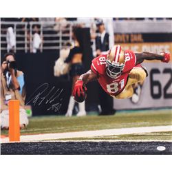 Anquan Boldin Signed San Francisco 49ers 16x20 Photo (JSA COA)