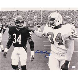 Earl Campbell Signed Houston Oilers 16x20 Photo Inscribed "HOF 91" (JSA COA)