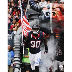 Jadeveon Clowney Signed Houston Texans 16x20 Photo (JSA COA)