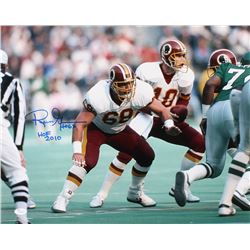 Russ Grimm Signed Washington Redskins 16x20 Photo Inscribed "HOF 2010" (JSA COA)