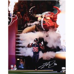 Lamar Miller Signed Houston Texans 16x20 Photo (JSA COA)