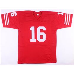 Joe Montana Signed San Francisco 49ers Jersey (JSA COA)