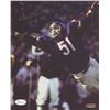 Image 1 : Dick Butkus Signed Chicago Bears 8x10 Photo Inscribed "HOF 79" (JSA COA)