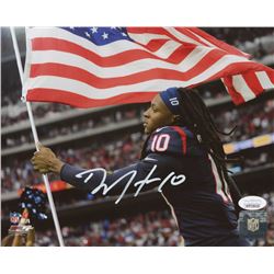 DeAndre Hopkins Signed Houston Texans 8x10 Photo (JSA COA)