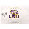 Image 1 : Arden Key Signed LSU Tigers Logo Football (JSA COA)