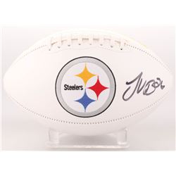 Le'Veon Bell Signed Pittsburgh Steelers Logo Football (JSA COA)