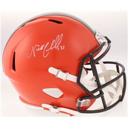 Nick Chubb Signed Cleveland Browns Full-Size Speed Helmet (Radtke COA)