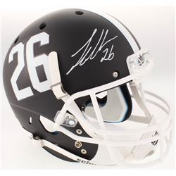 Landon Collins Signed Alabama Crimson Tide Full-Size Custom Matte Black Helmet (Radtke COA)