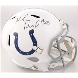 Marlon Mack Signed Indianapolis Colts Full-Size Speed Helmet (Schwartz Sports COA)