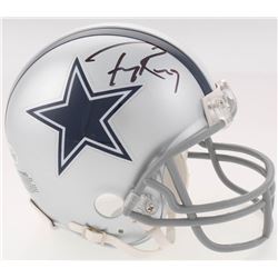 Tony Romo Signed Dallas Cowboys Mini Helmet (Beckett COA)