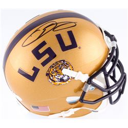 Odell Beckham Jr. Signed LSU Tigers Mini Helmet (JSA COA)