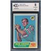 Image 1 : 1968 Topps #196 Bob Griese RC (BCCG 8)