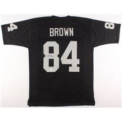 Antonio Brown Signed Oakland Raiders Jersey (JSA COA)