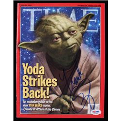 Frank Oz Signed 2002 Time Magazine (PSA COA)