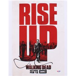 Norman Reedus Signed "The Walking Dead" 11x14 Photo (PSA COA)