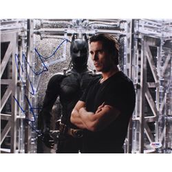 Christian Bale Signed "The Dark Knight" 11x14 Photo (PSA COA)