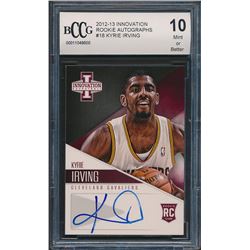 2012-13 Innovation Rookie Autographs #18 Kyrie Irving RC (BCCG 10)