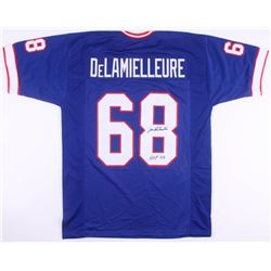Joe DeLamielleure Signed Buffalo Bills Jersey Inscribed "HOF '03" (JSA COA)