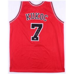 Toni Kukoc Signed Chicago Bulls Jersey (Beckett COA)