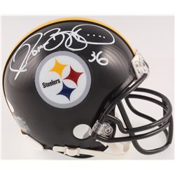 Jerome Bettis Signed Pittsburgh Steelers Mini Helmet (JSA COA)