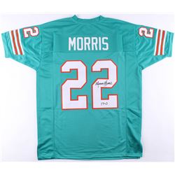 Mercury Morris Signed Miami Dolphins Jersey Inscribed "17-0" (JSA COA)