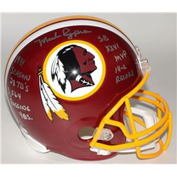 Mark Rypien Signed Washington Redskins Full-Size Helmet with (5) Inscriptions (JSA COA)