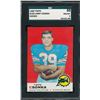Image 1 : 1969 Topps #120 Larry Csonka RC (SGC 8)