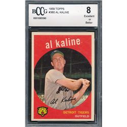 1959 Topps #360 Al Kaline (BCCG 8)