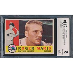 1960 Topps #377A Roger Maris WB (BCCG 8)