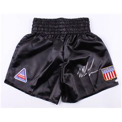 Mike Tyson Signed Team USA Boxing Trunks (JSA COA)