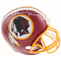 Joe Theismann Signed Washington Redskins Full-Size Helmet Inscribed "83 MVP" (JSA COA)