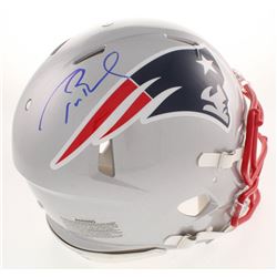 Tom Brady Signed New England Patriots Full-Size Authentic On-Field Speed Helmet (TriStar Hologram)