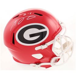 A.J. Green Signed Georgia Bulldogs Full-Size Speed Helmet (JSA COA)