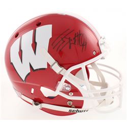 J.J. Watt Signed Wisconsin Badgers Full-Size Helmet (JSA COA  Watt Hologram)
