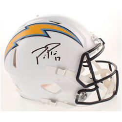 Philip Rivers Signed Los Angeles Chargers Full-Size Authentic On-Field Speed Helmet (Beckett COA)