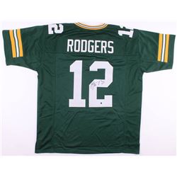 Aaron Rodgers Signed Green Bay Packers Jersey (Steiner Hologram)