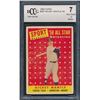 Image 1 : 1958 Topps #487 Mickey Mantle All-Star (BCCG 7)