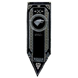 Kit Harington Signed "Game of Thrones: Stark House" 18x60 Banner (Radtke COA)