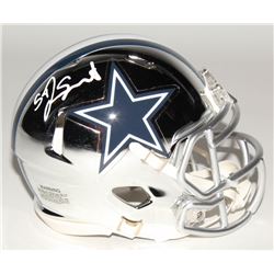 Jaylon Smith Signed Dallas Cowboys Chrome Speed Mini Helmet (Radtke COA)