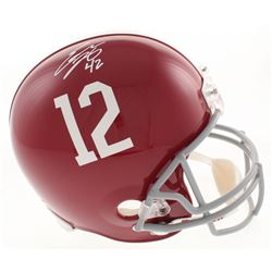 Eddie Lacy Signed Alabama Crimson Tide Full-Size Helmet (Radtke COA  Lacy Hologram)