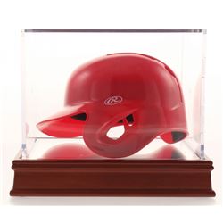 Pete Rose Signed Philadelphia Phillies Mini-Helmet Inscribed "1980 W.S. Champs" (JSA COA)