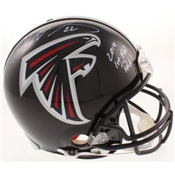 Keanu Neal Signed Atlanta Falcons Full-Size Authentic On-Field Helmet Inscribed "2016 1st Rd Pick!" 