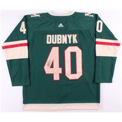 Devan Dubnyk Signed Minnesota Wild Jersey (PSA COA)