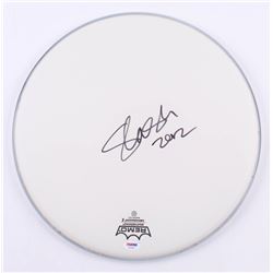 Slash Signed 14" Drum Head Inscribed "2012" (PSA COA)
