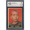 Image 1 : 1961 Topps #39 Bart Starr (BCCG 7)
