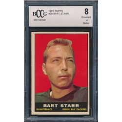 1961 Topps #39 Bart Starr (BCCG 8)