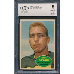 1960 Topps #51 Bart Starr (BCCG 9)